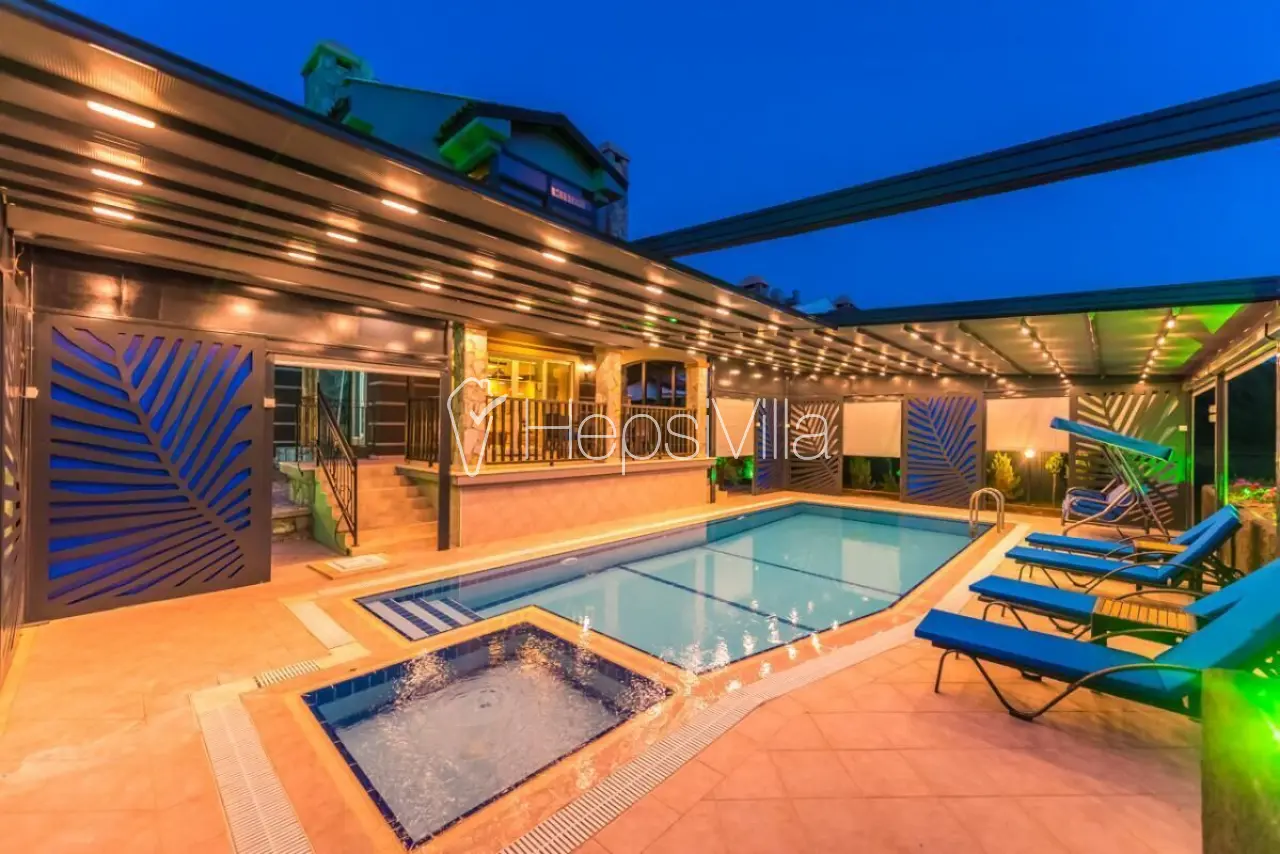 Dilan Evi, Muğla Seydikemer’de Bilardo Masalı Lüks Balayı Villası - Hepsi Villa