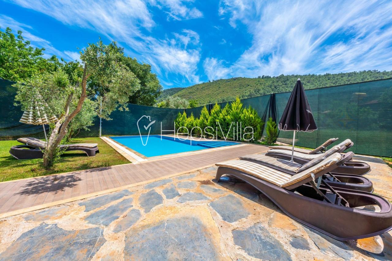 Villa Marina, Kayaköy’de 3 Odalı Özel Havuzlu  Kiralık Villa - Hepsi Villa