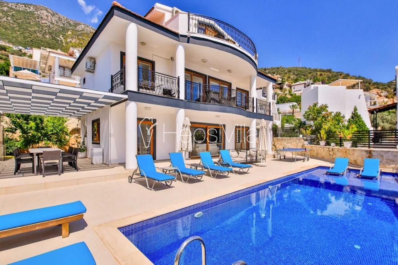 Villa Alternatif, Kalkan Kızıltaş’ta Deniz Manzaralı Lüks Villa Hepsi