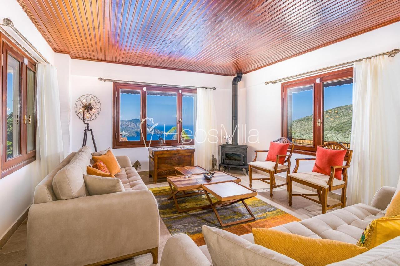 Villa Kakts, Kalkan'da 8 Kiilik zel Havuzlu Lks Villa - Kiralk Villa  Kiralama