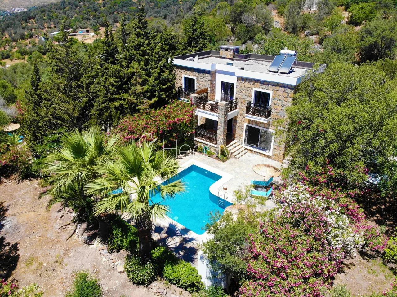 Villa Sardunia ,dereköy’ de 3 odalı 6 kişilik özel havuzlu müstakil villa - Hepsi Villa