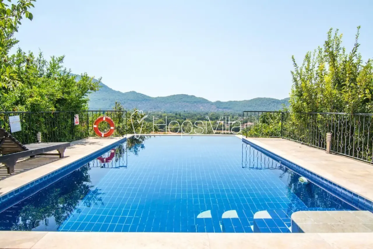 Villa Lavanta, Kayaköy’de harika panoramik manzaralı villa. - Hepsi Villa