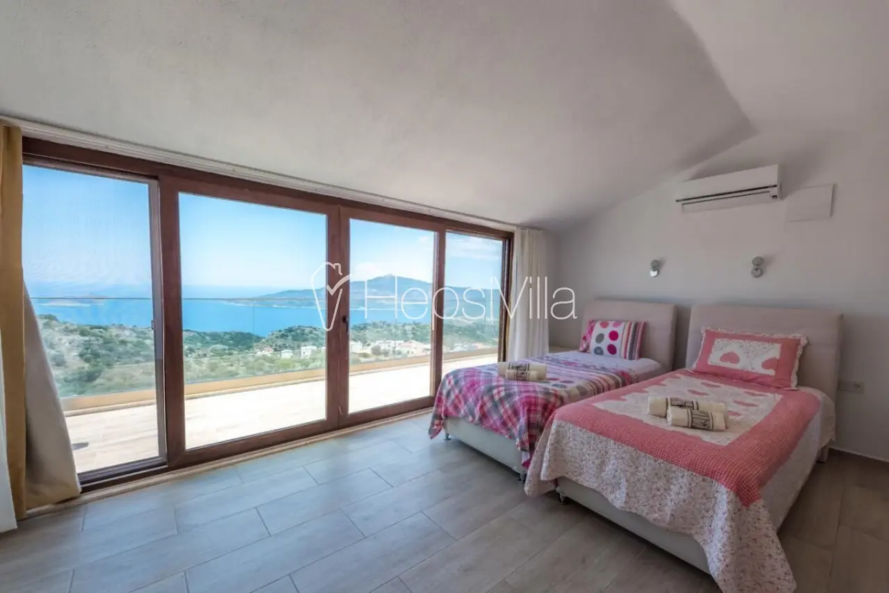 Villa Akkaya 4 Deniz Manzaralı 4 Odalı Özel Havuzlu Villa. - Hepsi Villa