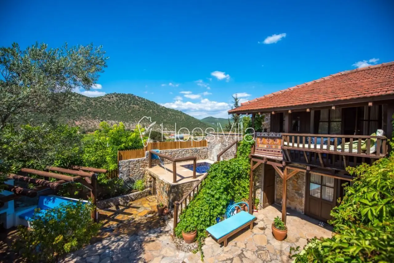 Villa Magnus, Fethiye Kayaköy’de 1 Odalı Muhafazakar Villa. - Hepsi Villa